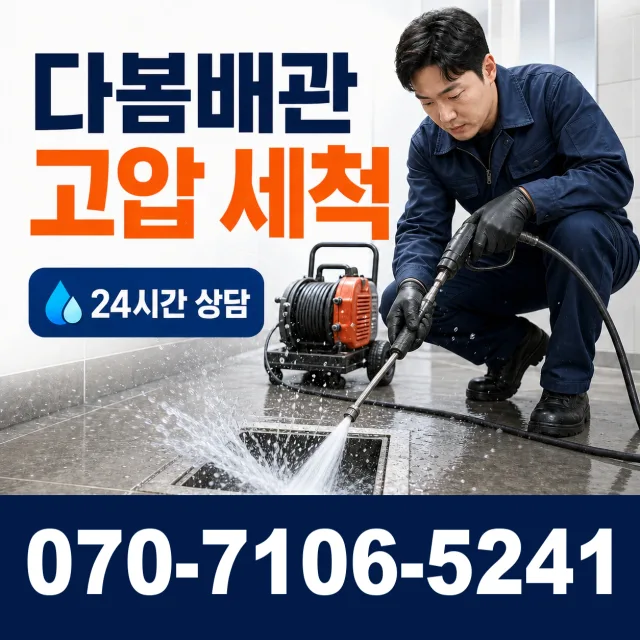 인평동 세면대청소 상담 이미지 4